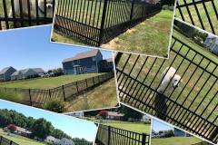 Aluminum Fence Installations