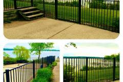 Massey Fence 2 Rail Ornamental Aluminum Fence