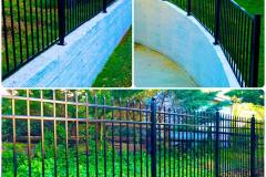 Massey Fence Black Ornamental Fencing