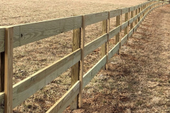 Wood Paddock Fencing