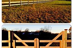 3 Board Horse Farm Fence