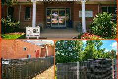 Massey Black Chain Link Fence installed at Grace Lutheran Church and School