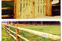 Massey Pressure Treated Split Rail Fence