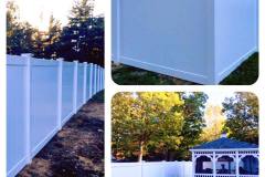 Massey Vinyl Privacy Fence Installation in Southern MD