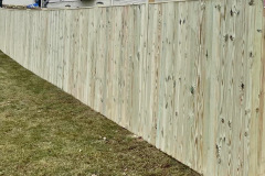 Wood Privacy Fence
